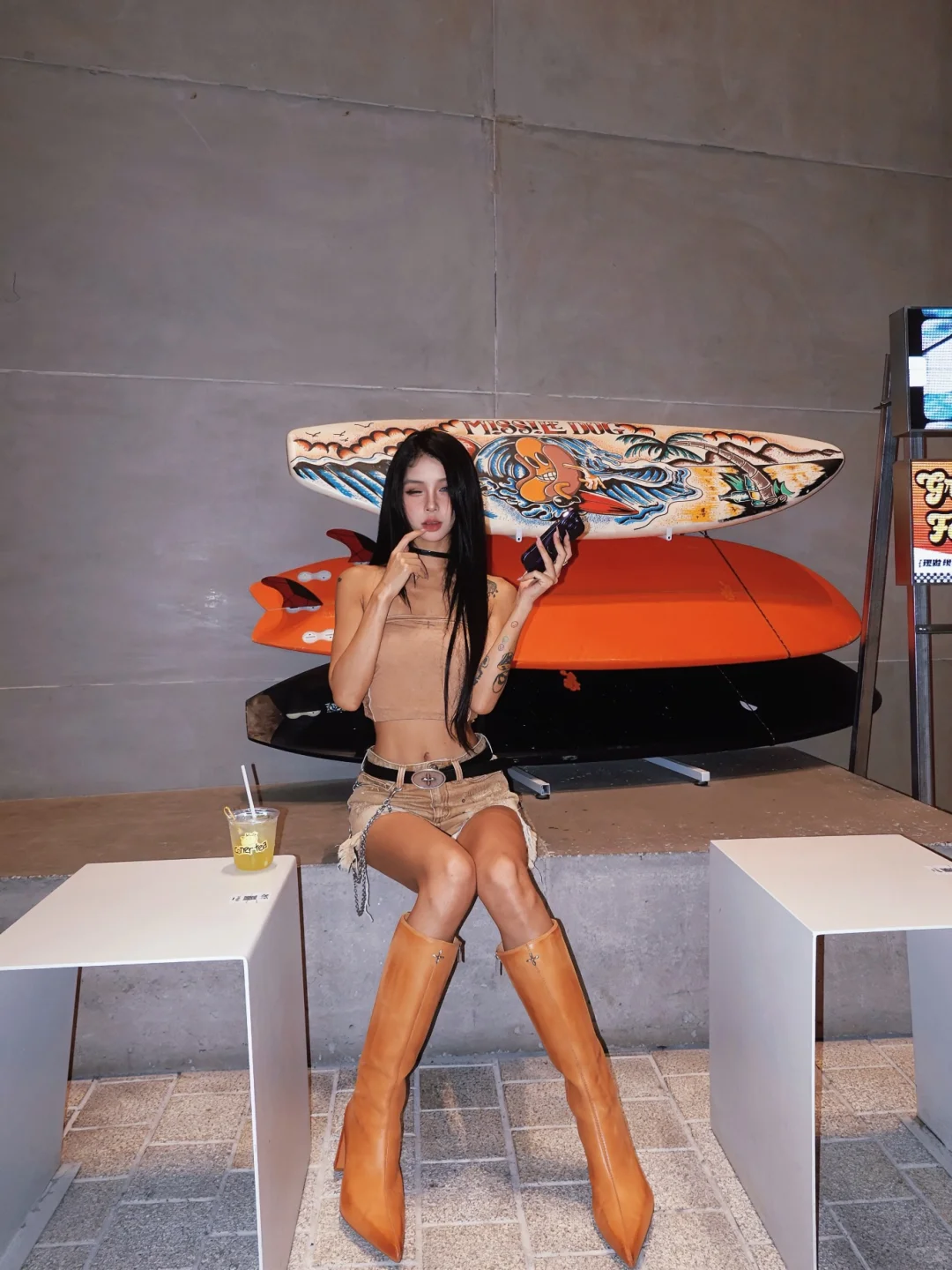 图文收藏篇✨假期存点很辣的探店坐姿pose