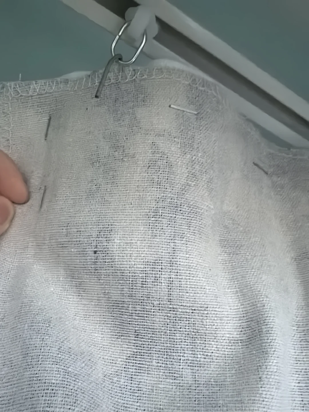 【教程】出租屋超大窗户平价窗帘教程