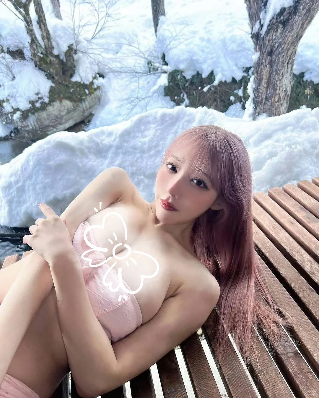 雪山比基尼穿搭❄️🌊 𓈒𓂂 🐚 ˚