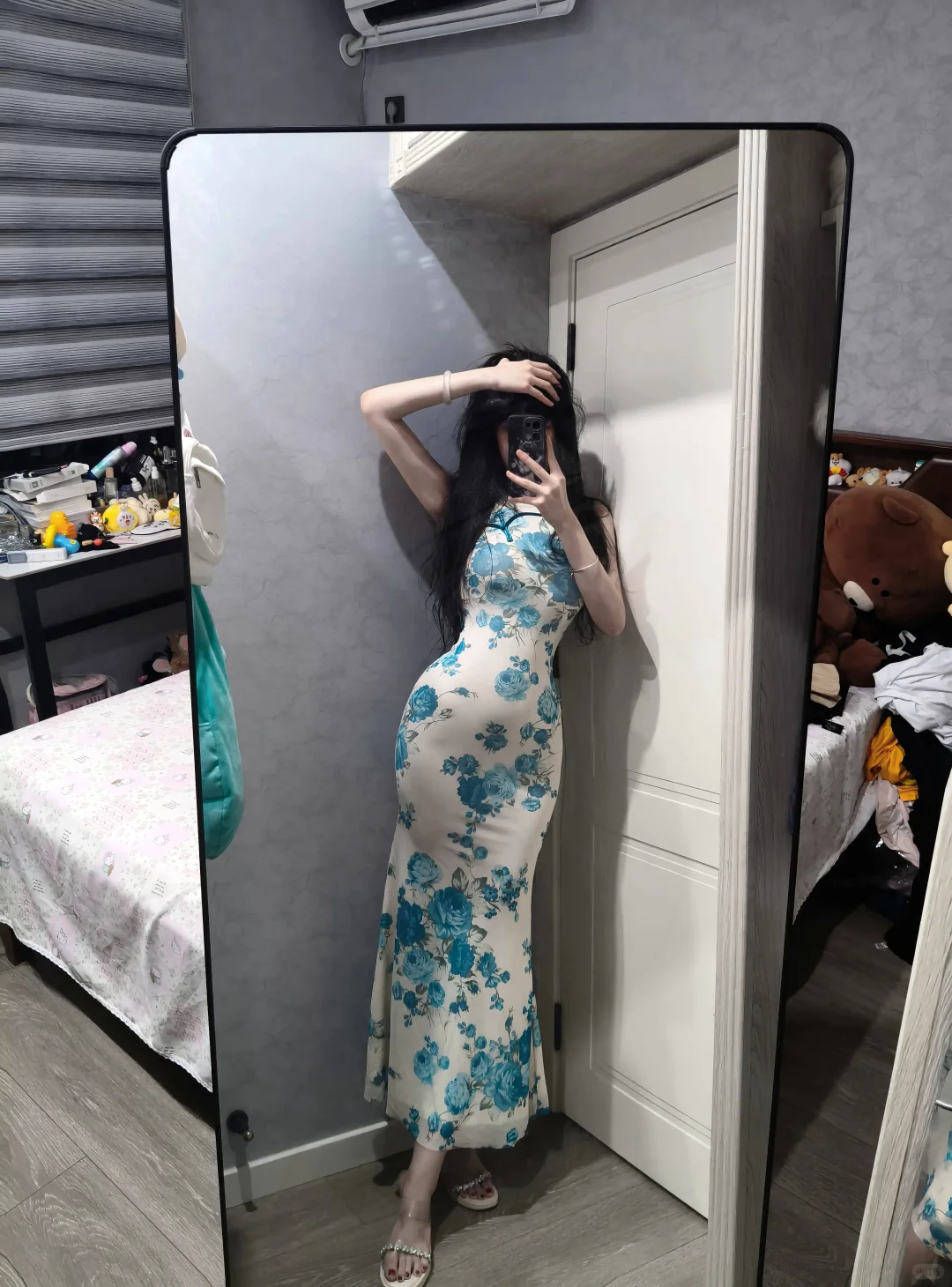 真的好喜欢我的青花瓷旗袍！！