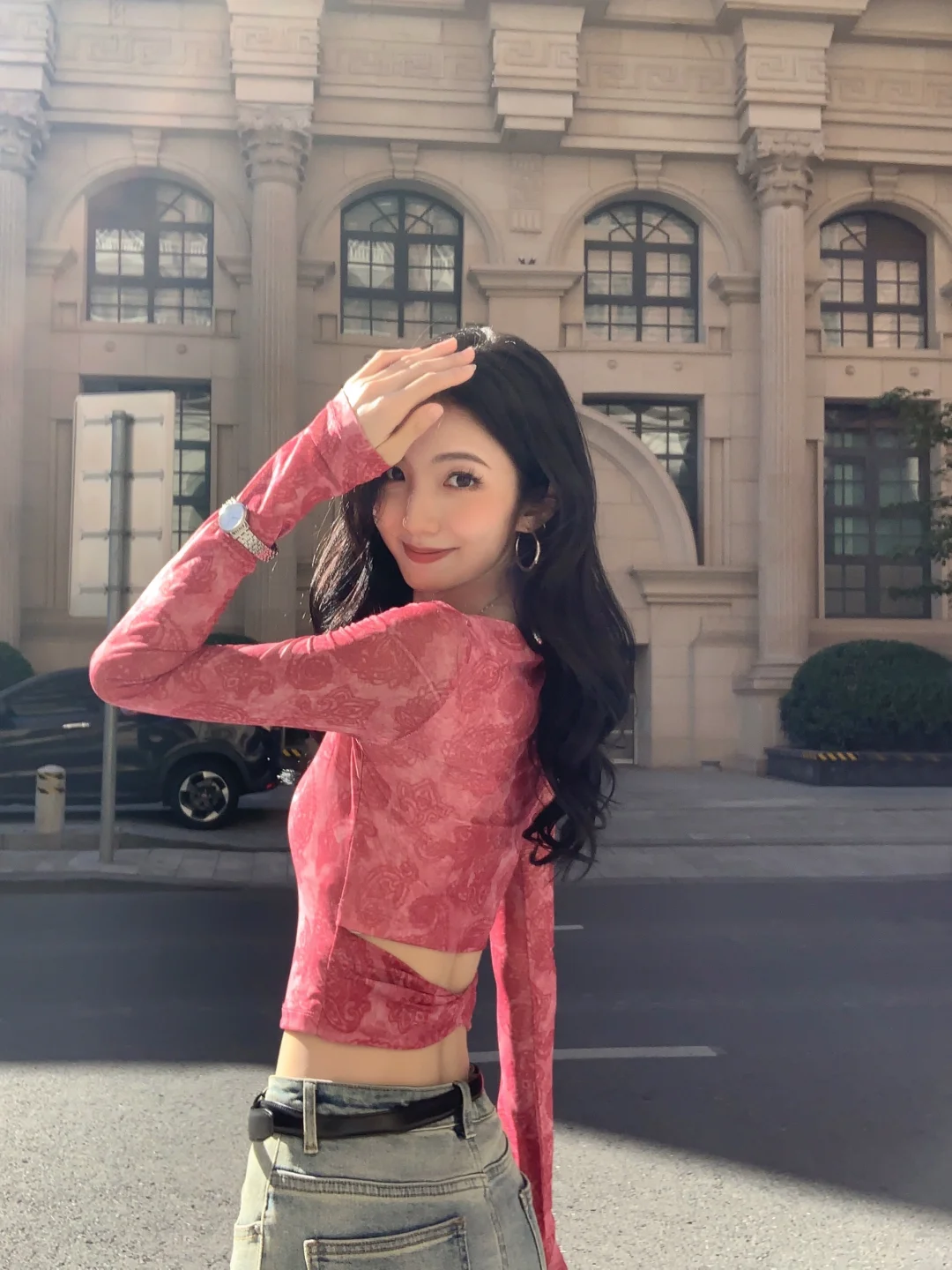 💕万能街边拍照姿势分享～