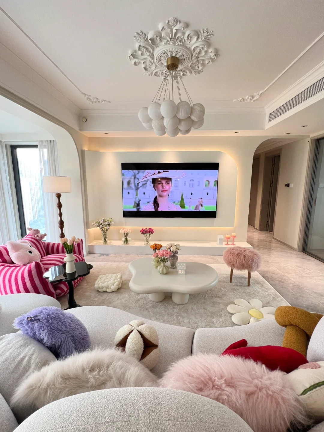 142㎡🏠，两个人住起来太舒服了～