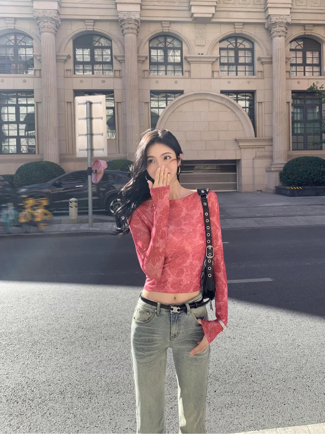 💕万能街边拍照姿势分享～
