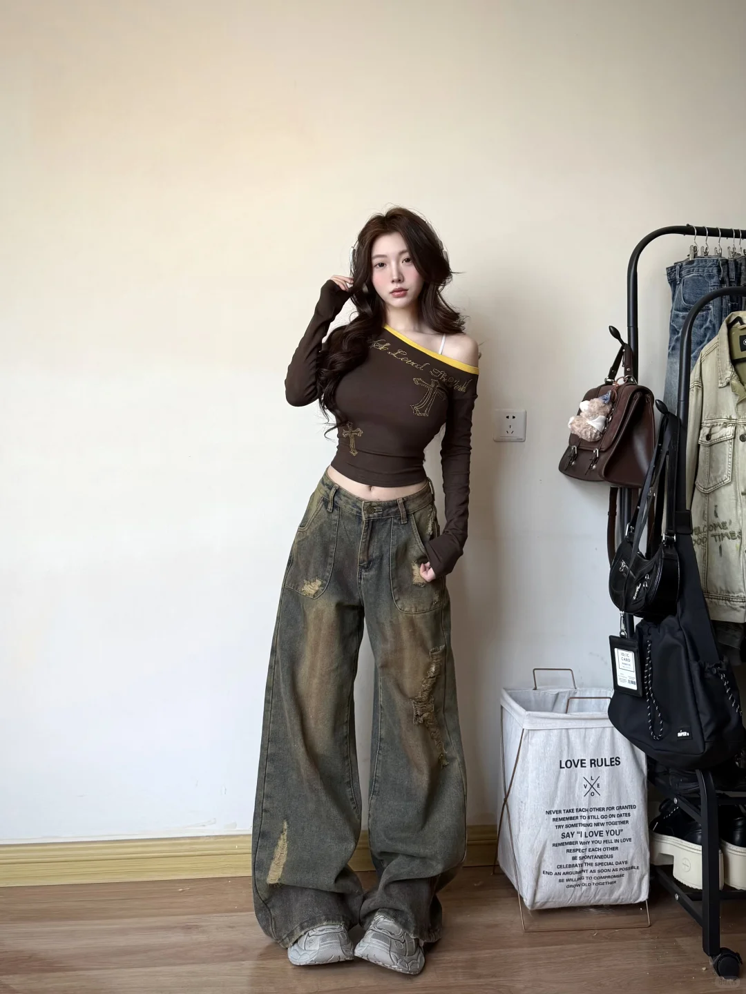 废土美式辣妹ootd ｜跟我一起逃离世界吧🎧