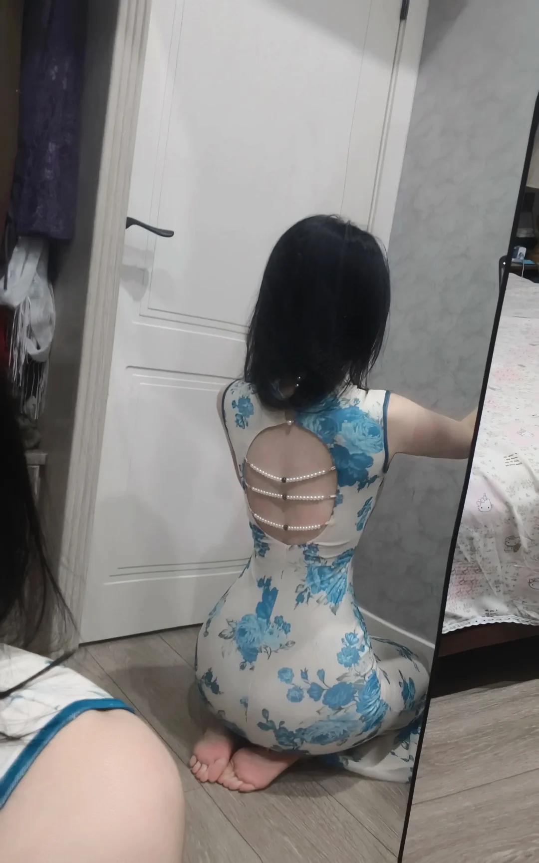 真的好喜欢我的青花瓷旗袍！！