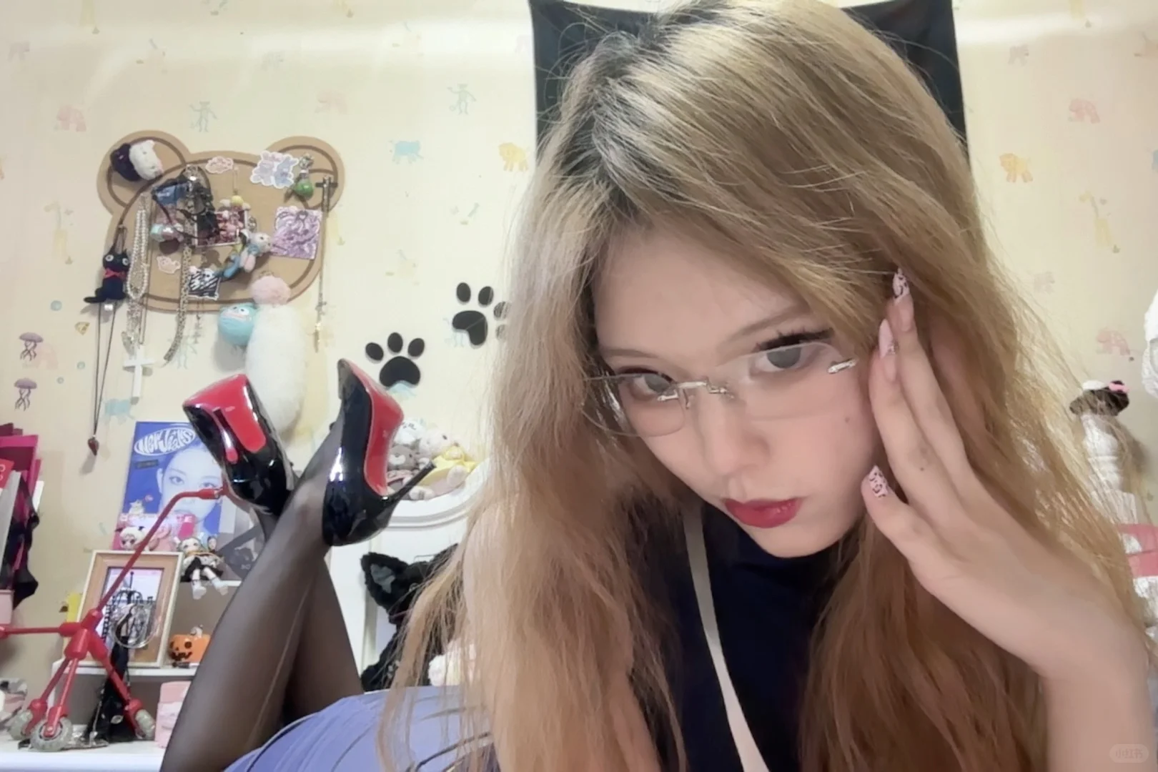 穿的就是s码 调你怎么了
