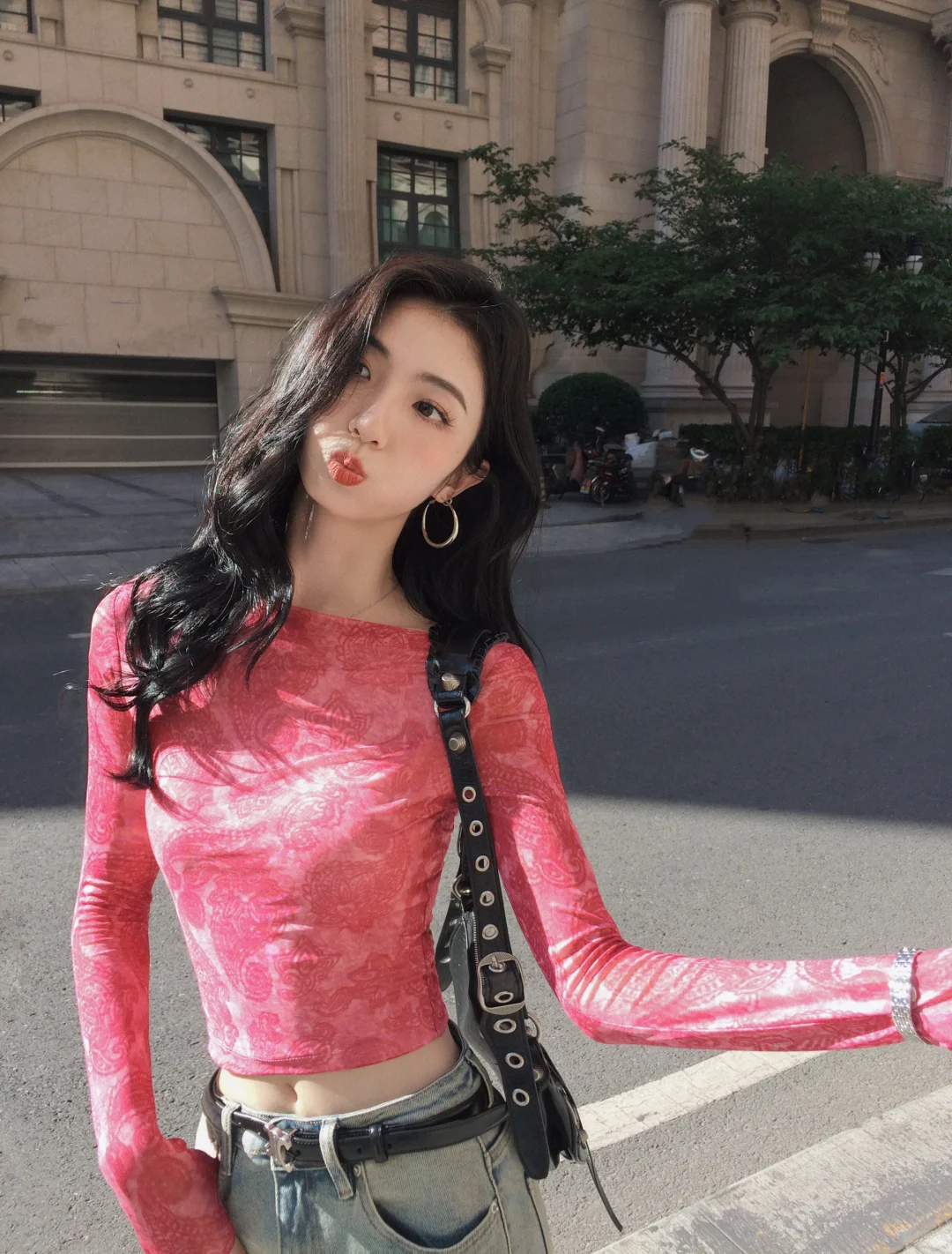 💕万能街边拍照姿势分享～