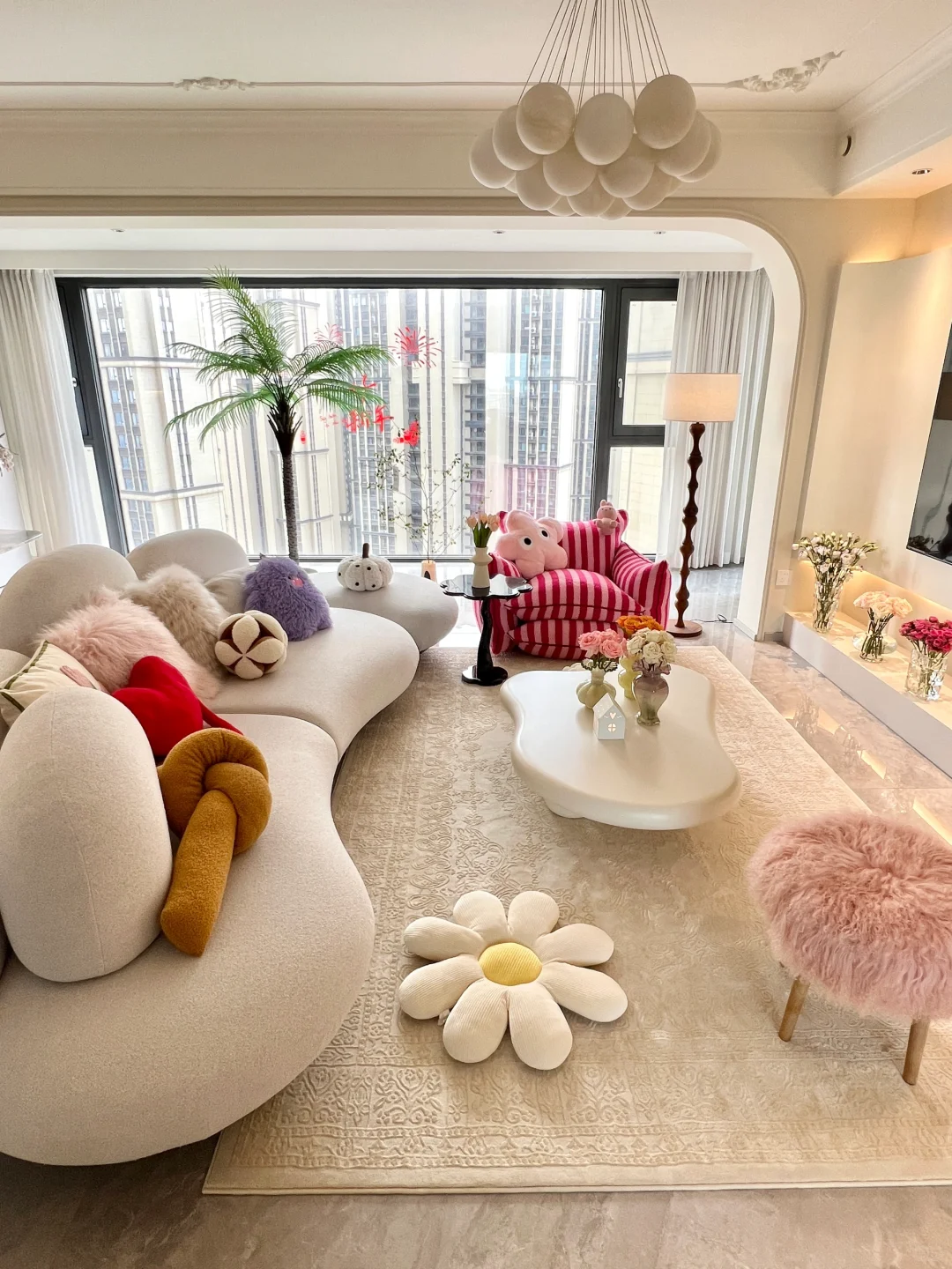 142㎡🏠，两个人住起来太舒服了～