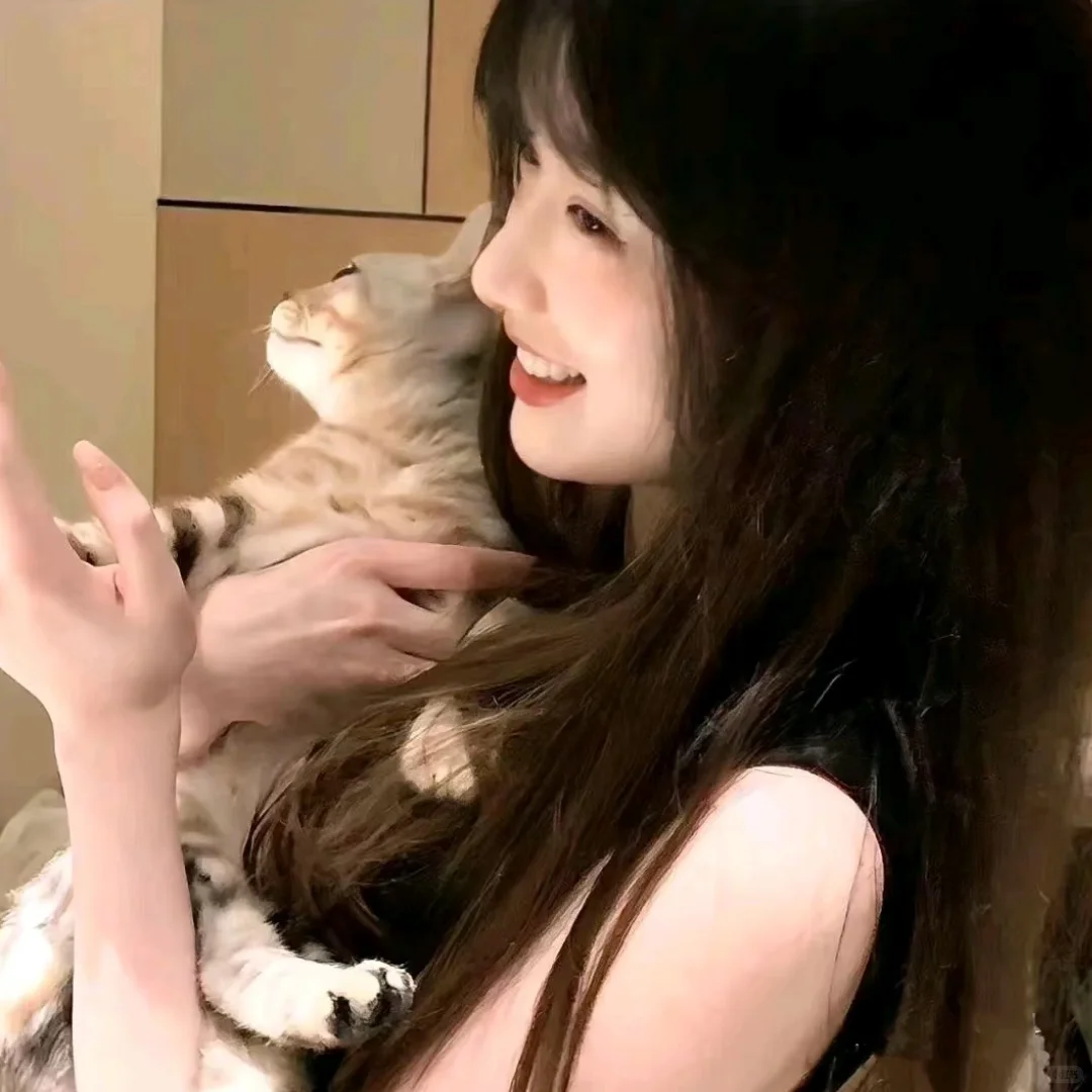 𝙒𝙚𝘾𝙝𝙖𝙩小猫女生头像