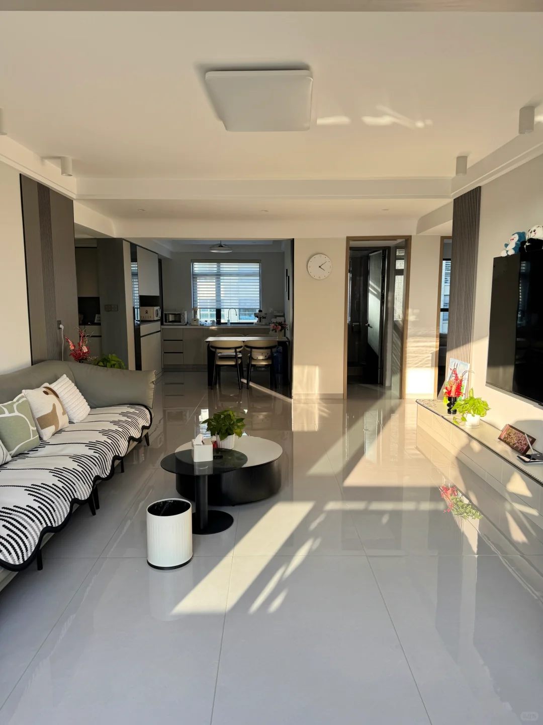 105m²小家，一家三口住起来真的很快乐幸福啦