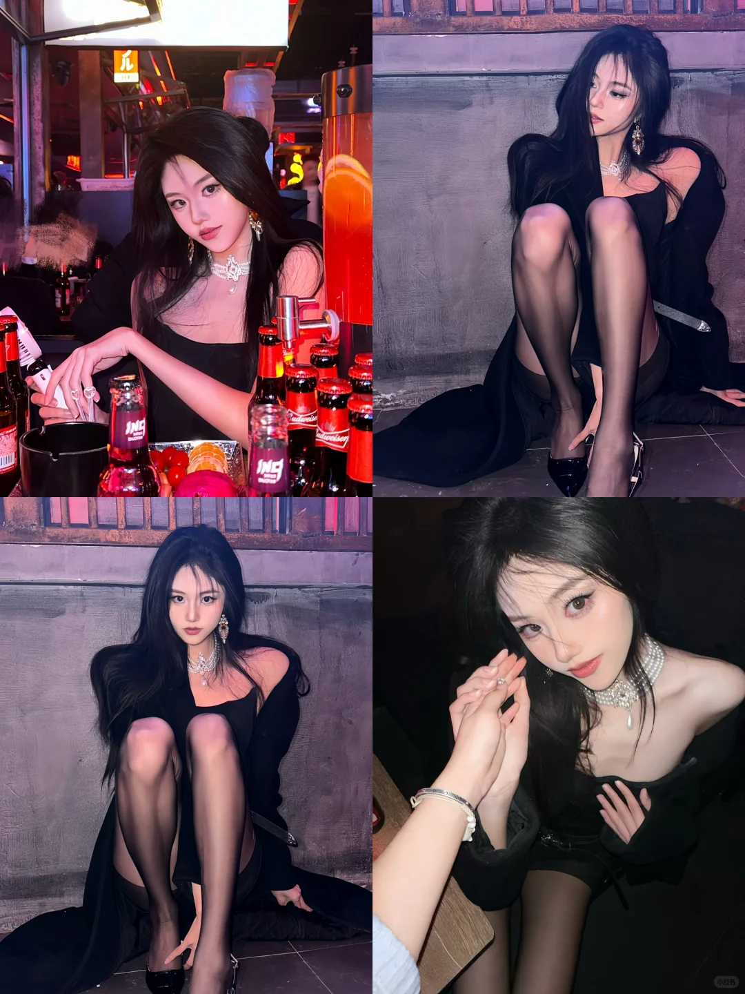 存一些🍺bar拍照姿势💜
