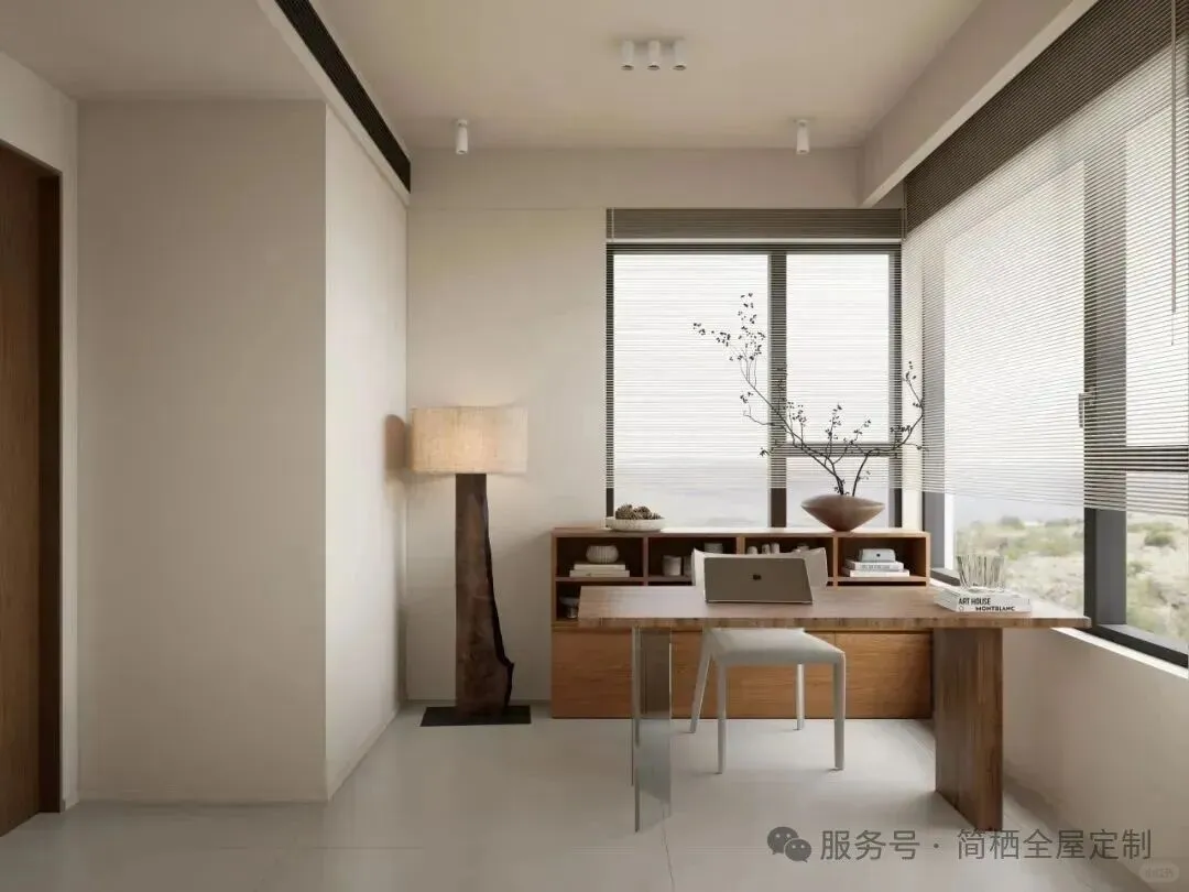 100㎡现代侘寂，感受质朴自然之美