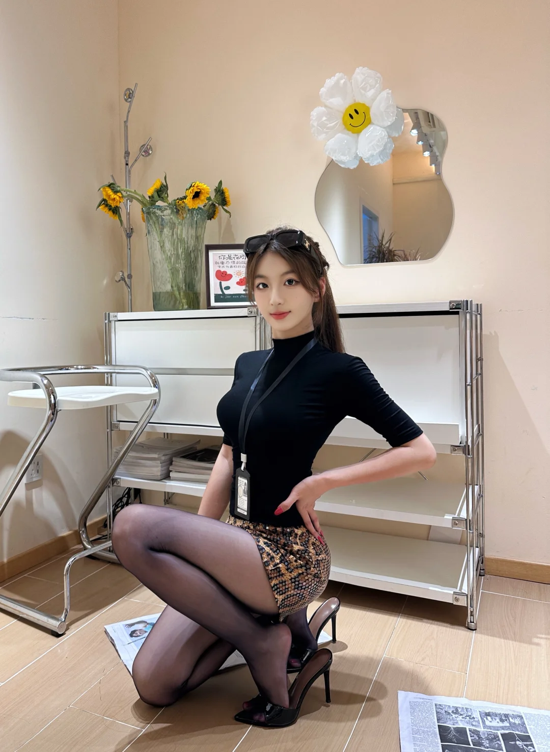 🫵🏻存一些御姐拍照坐姿🐆