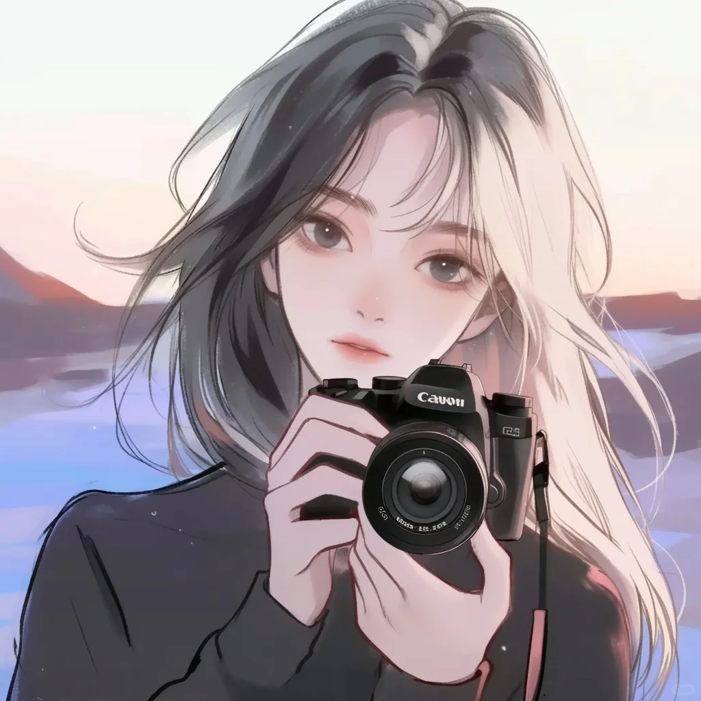 🌿及腰长发+清澈眼波眼=超绝颜值｜动漫女