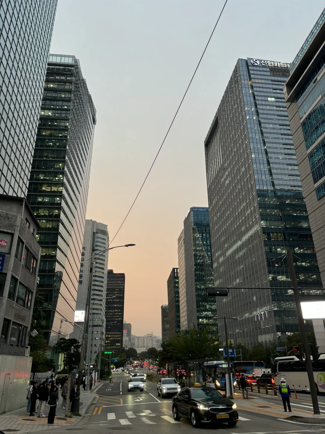 韩国市中心