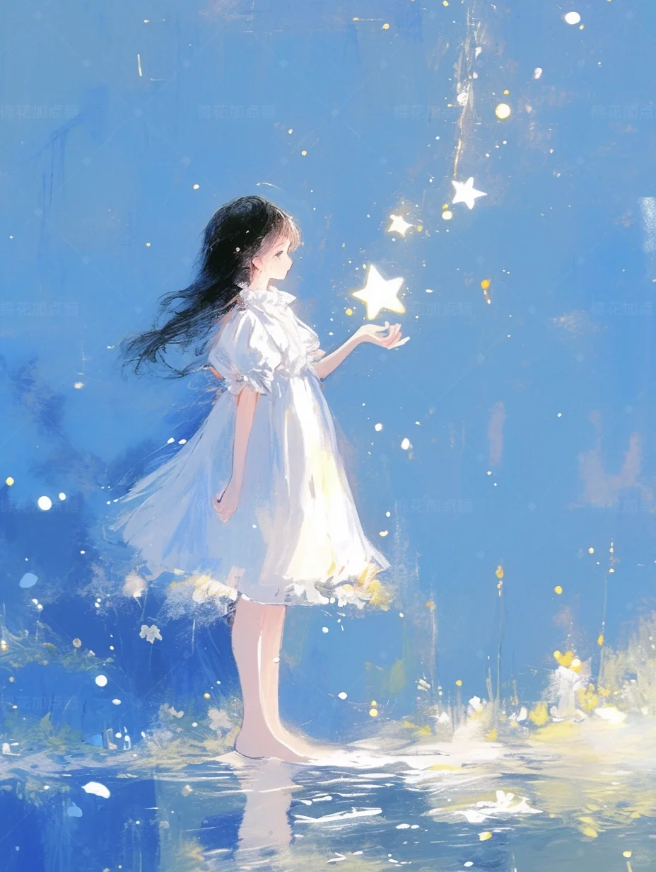 克莱因蓝的星辰少女