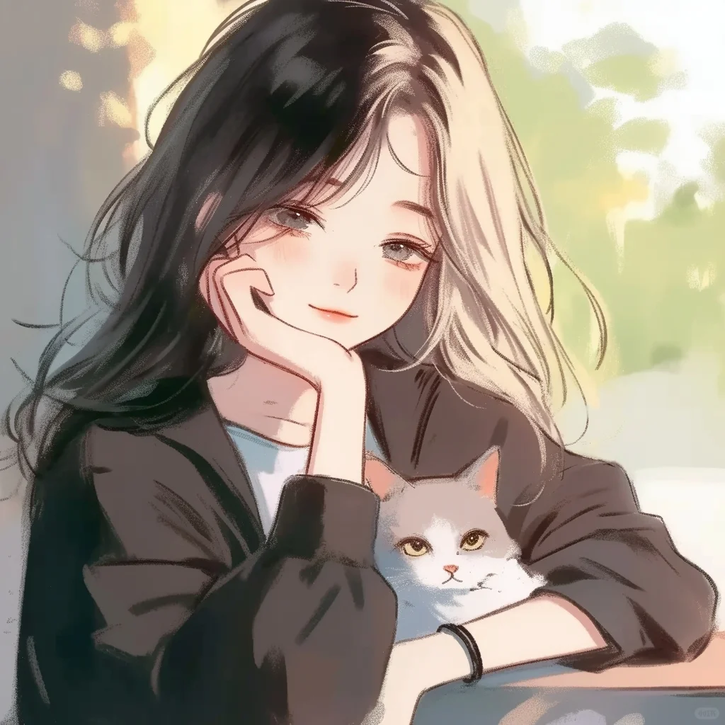 🌿及腰长发+清澈眼波眼=超绝颜值｜动漫女