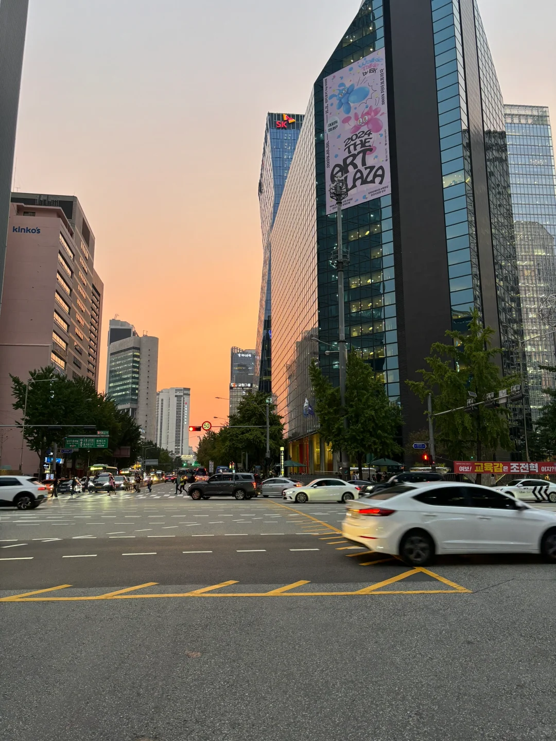 韩国市中心