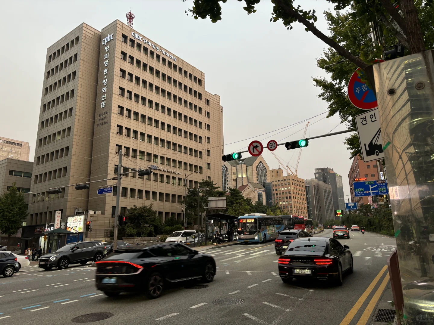 韩国市中心