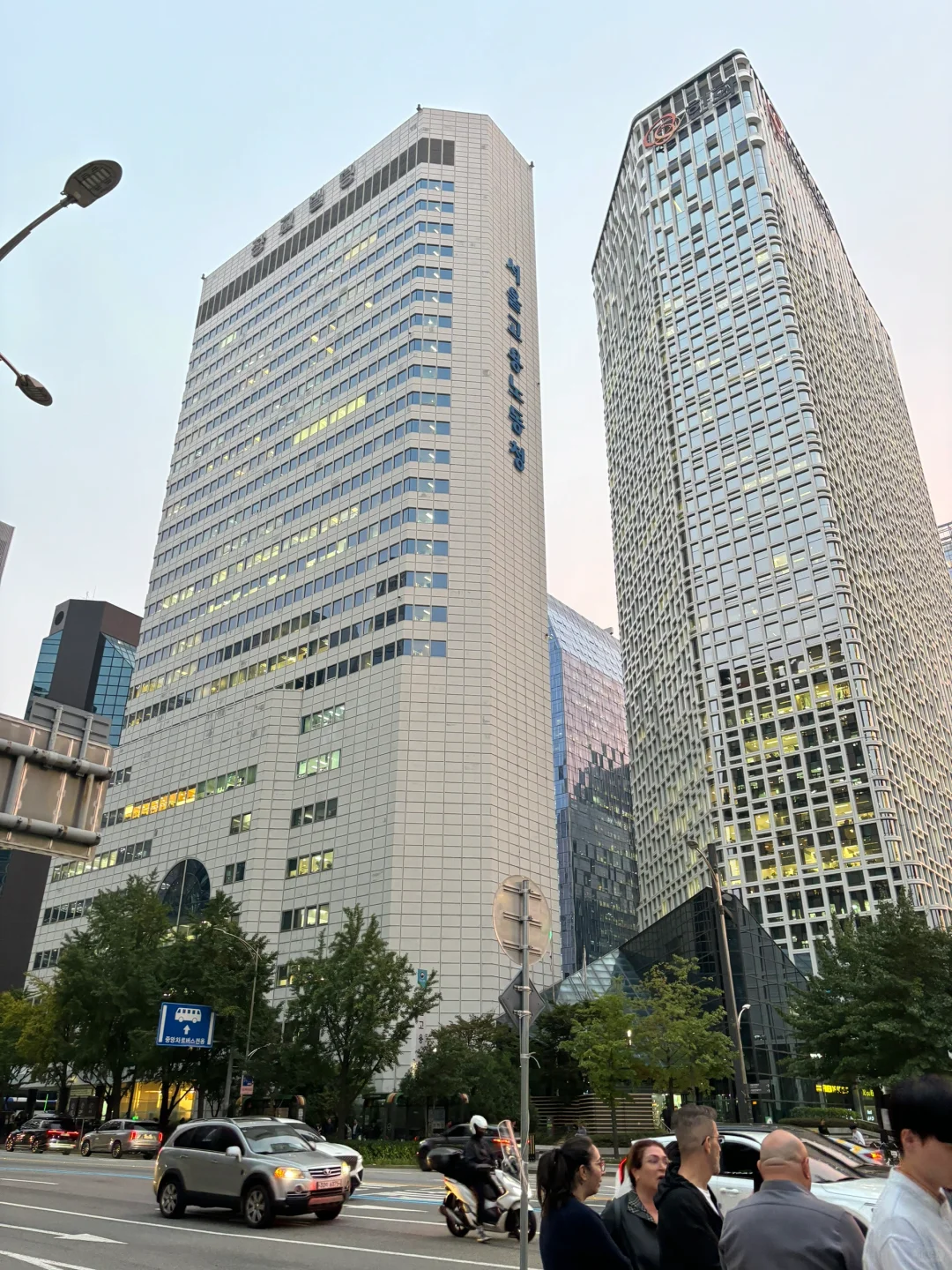 韩国市中心