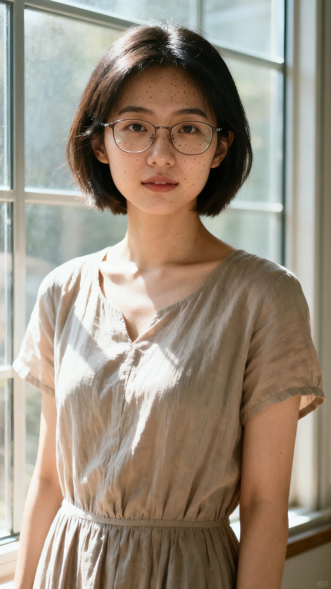 文艺美女
