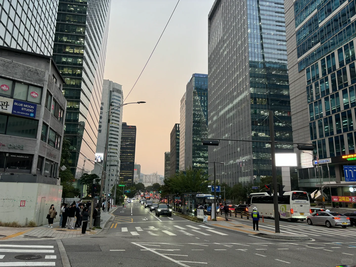 韩国市中心