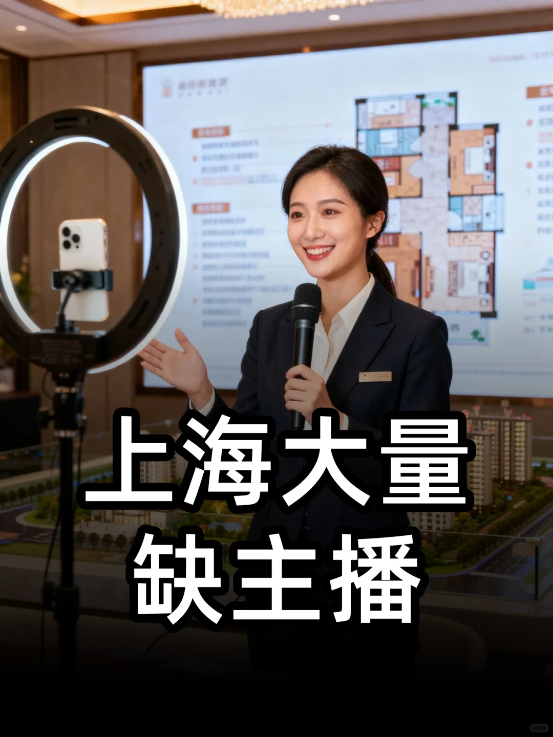 上海房地产主播缺人