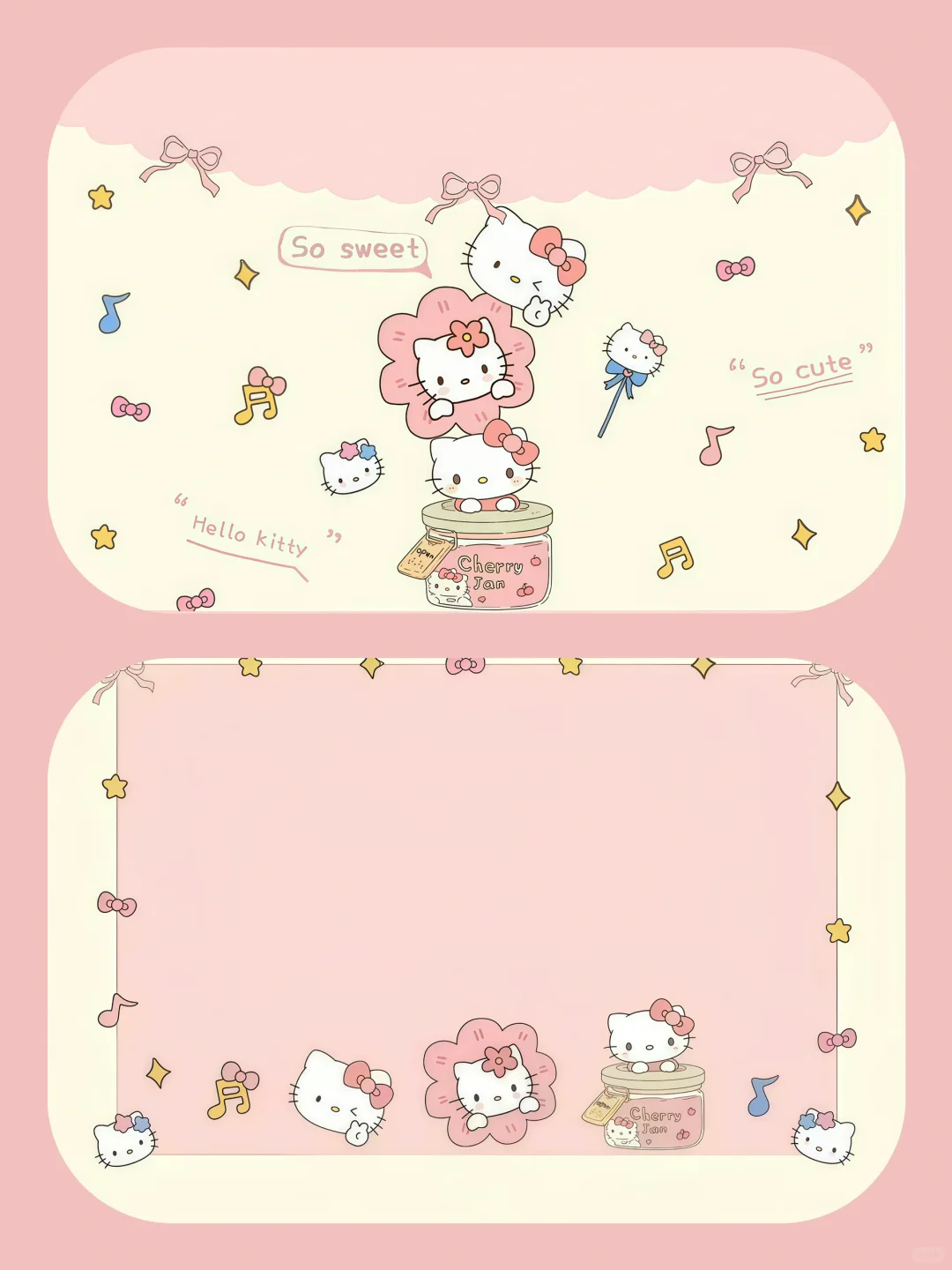 𝑺𝒉𝒂𝒓𝒆｜HelloKitty平板壁纸套图