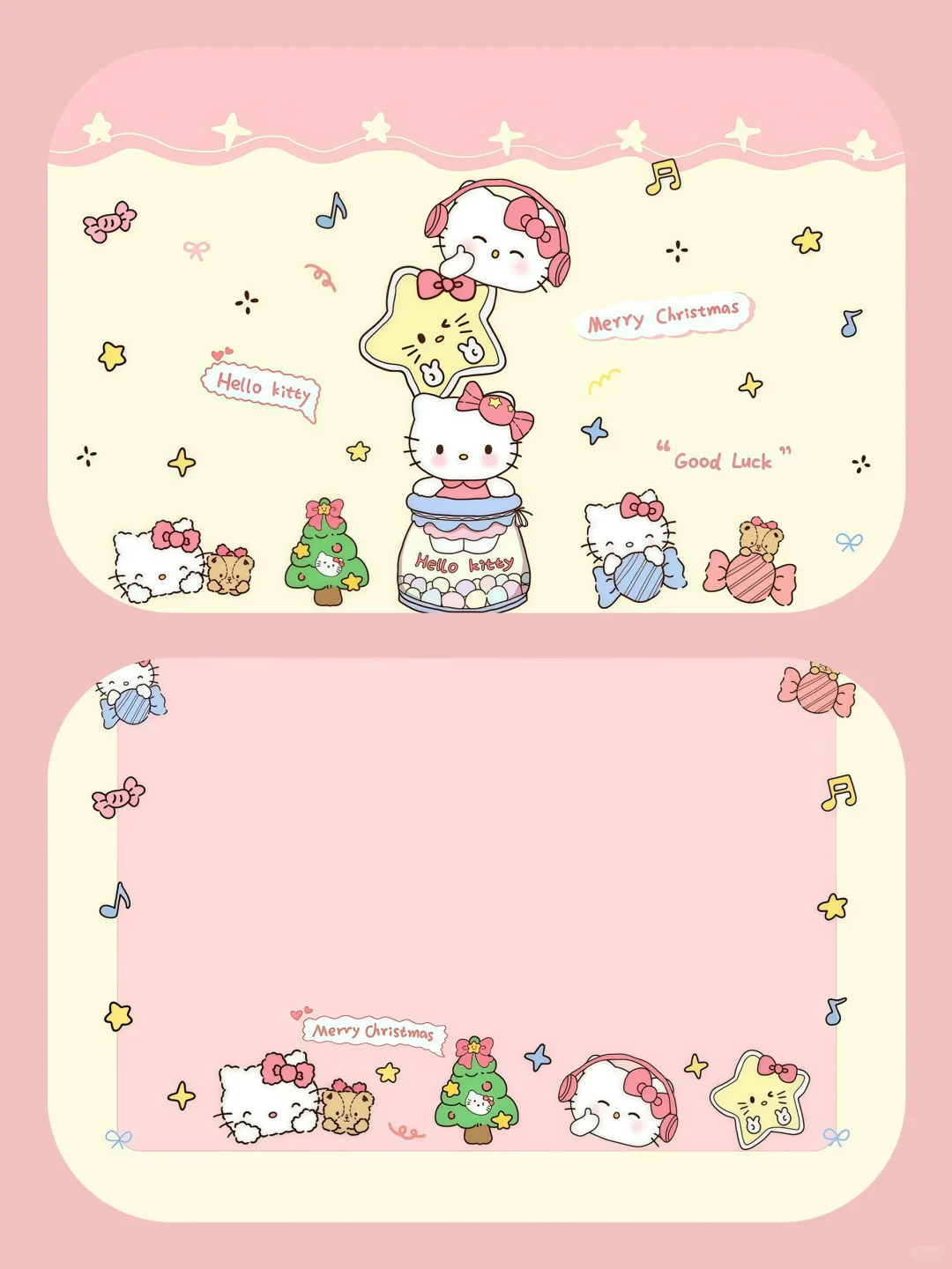 𝑺𝒉𝒂𝒓𝒆｜HelloKitty平板壁纸套图