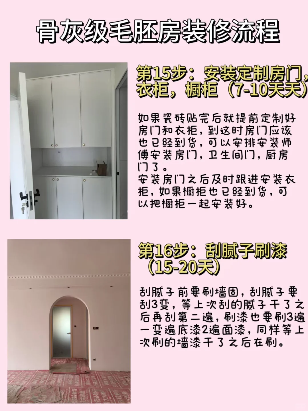 超全穷装顺序（三个月完工不返工）