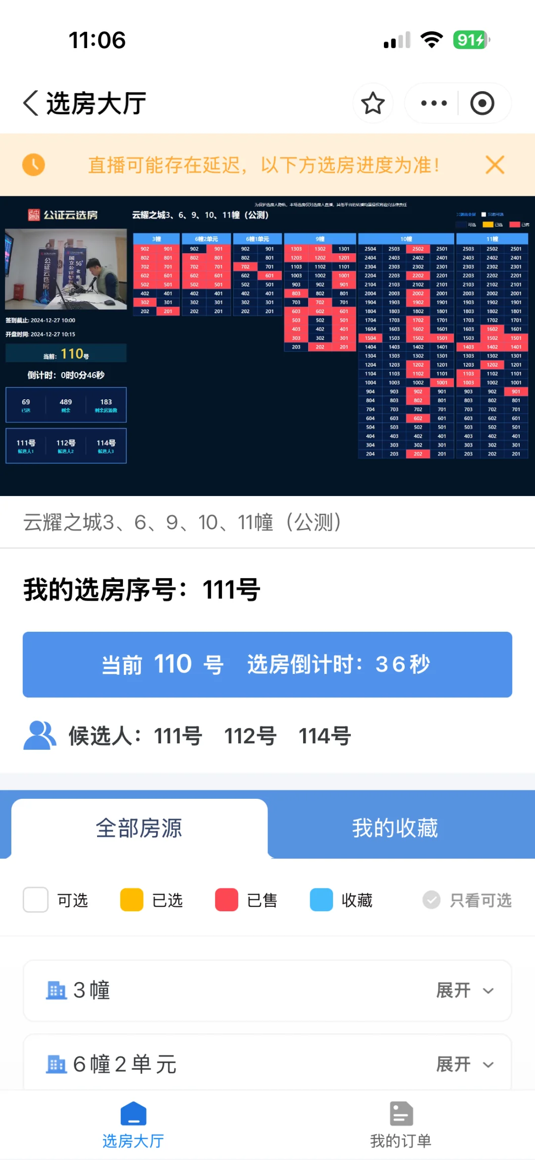 第一见这种选房场面