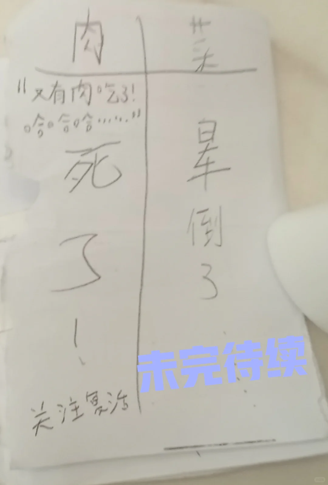 三年级小学生手绘，制作不易，不喜勿喷！
