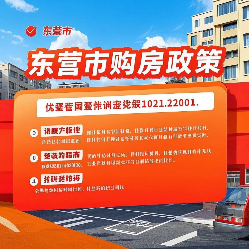 东营2025最新购房政策+贷款攻略🏠干货