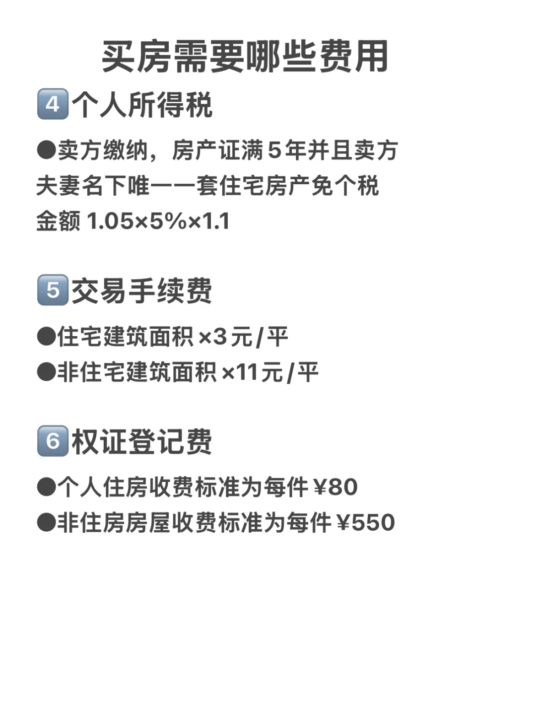 记住：买房不止首付