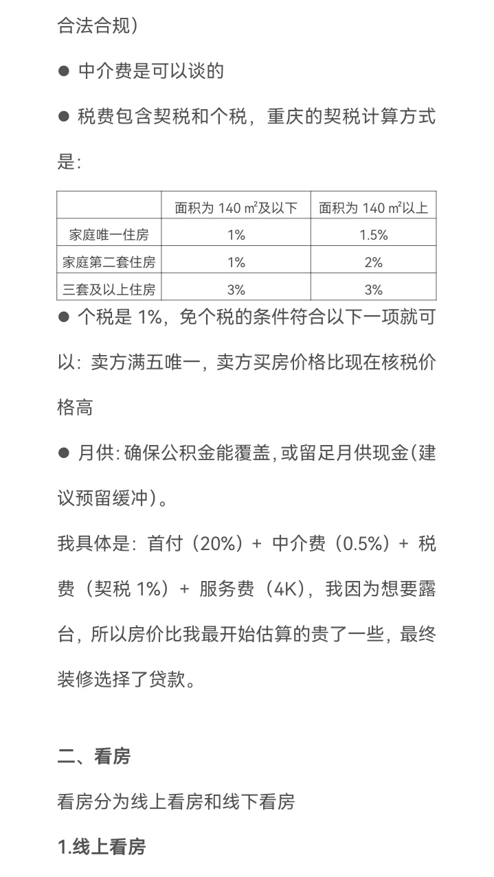 女生独立买房攻略（重庆）