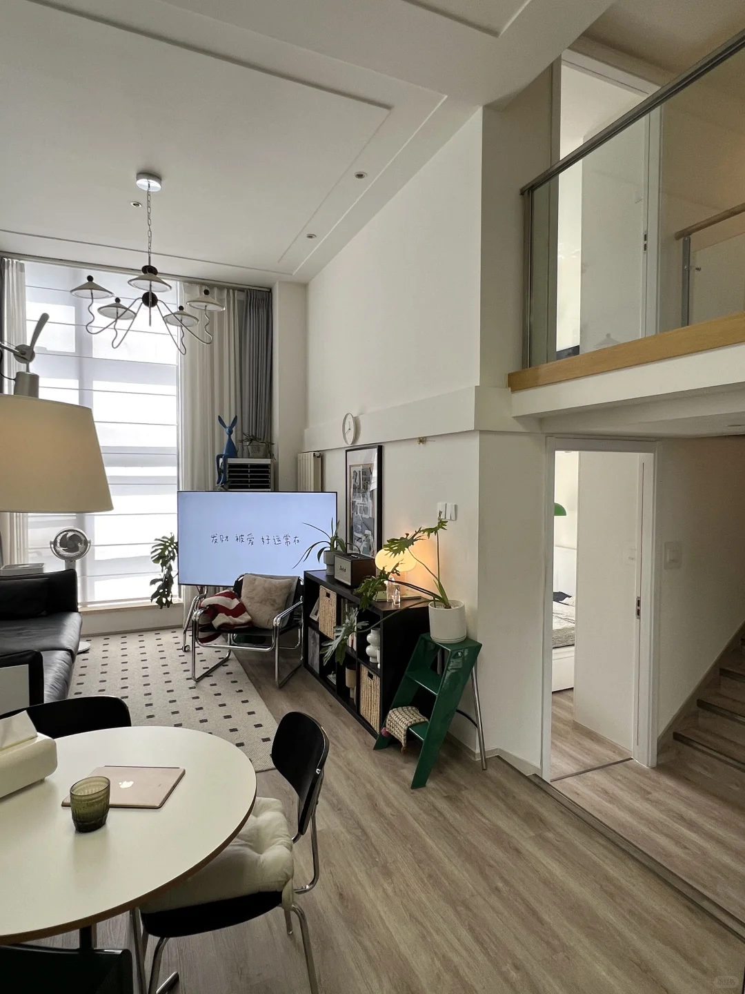 北京65平Loft，一个人住很舒服