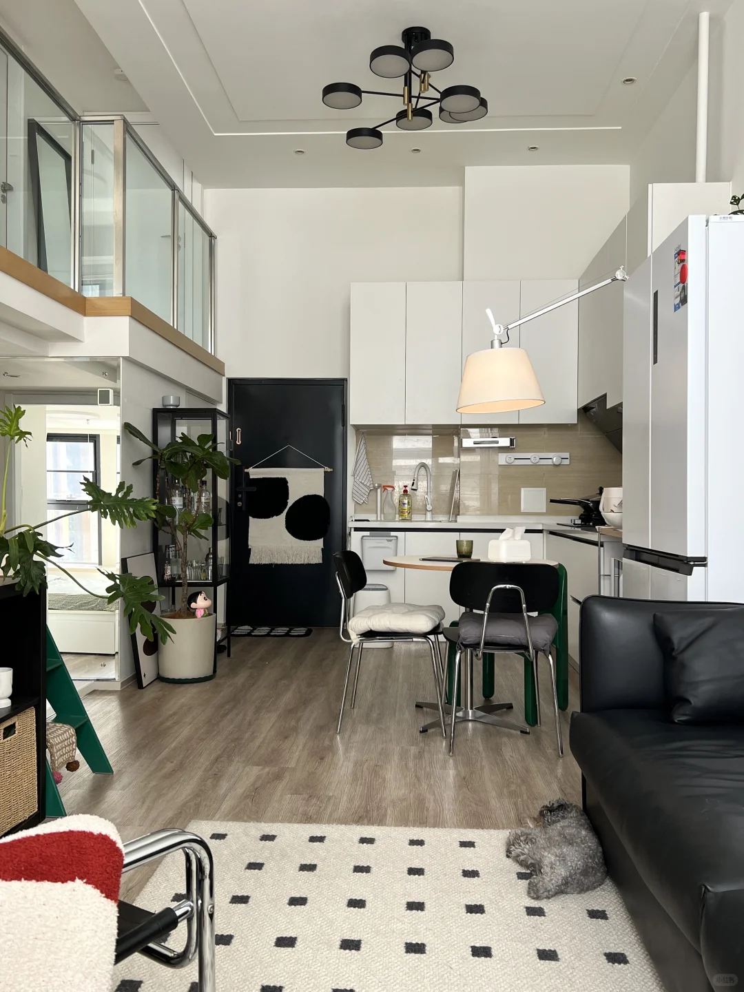 北京65平Loft，一个人住很舒服