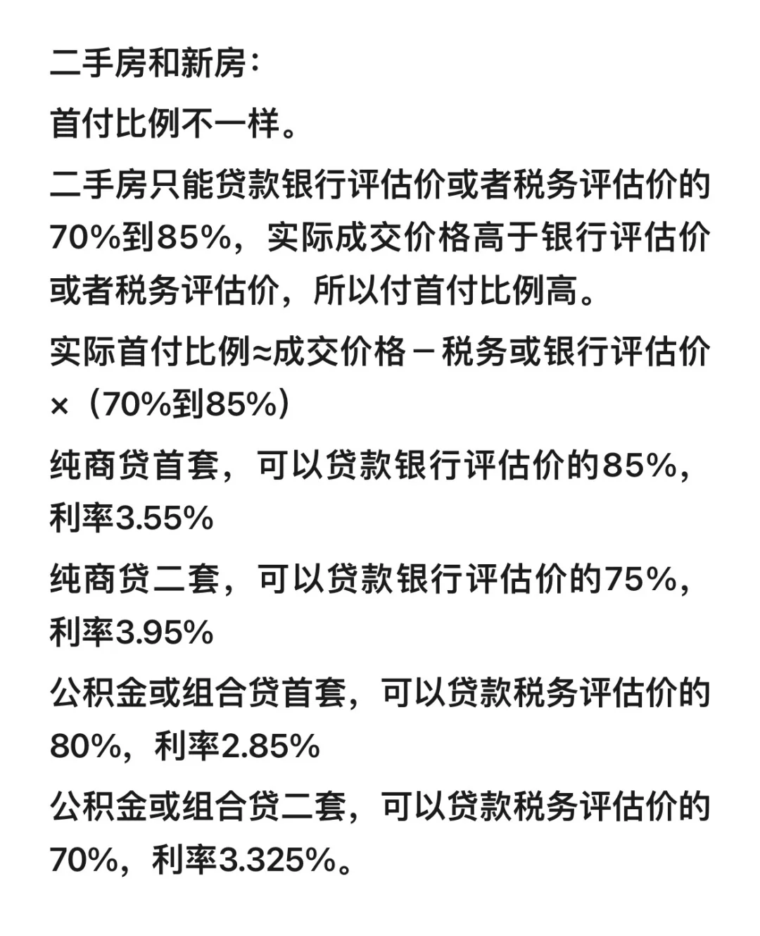 买新房和买二手房区别整理，不允许你不知道