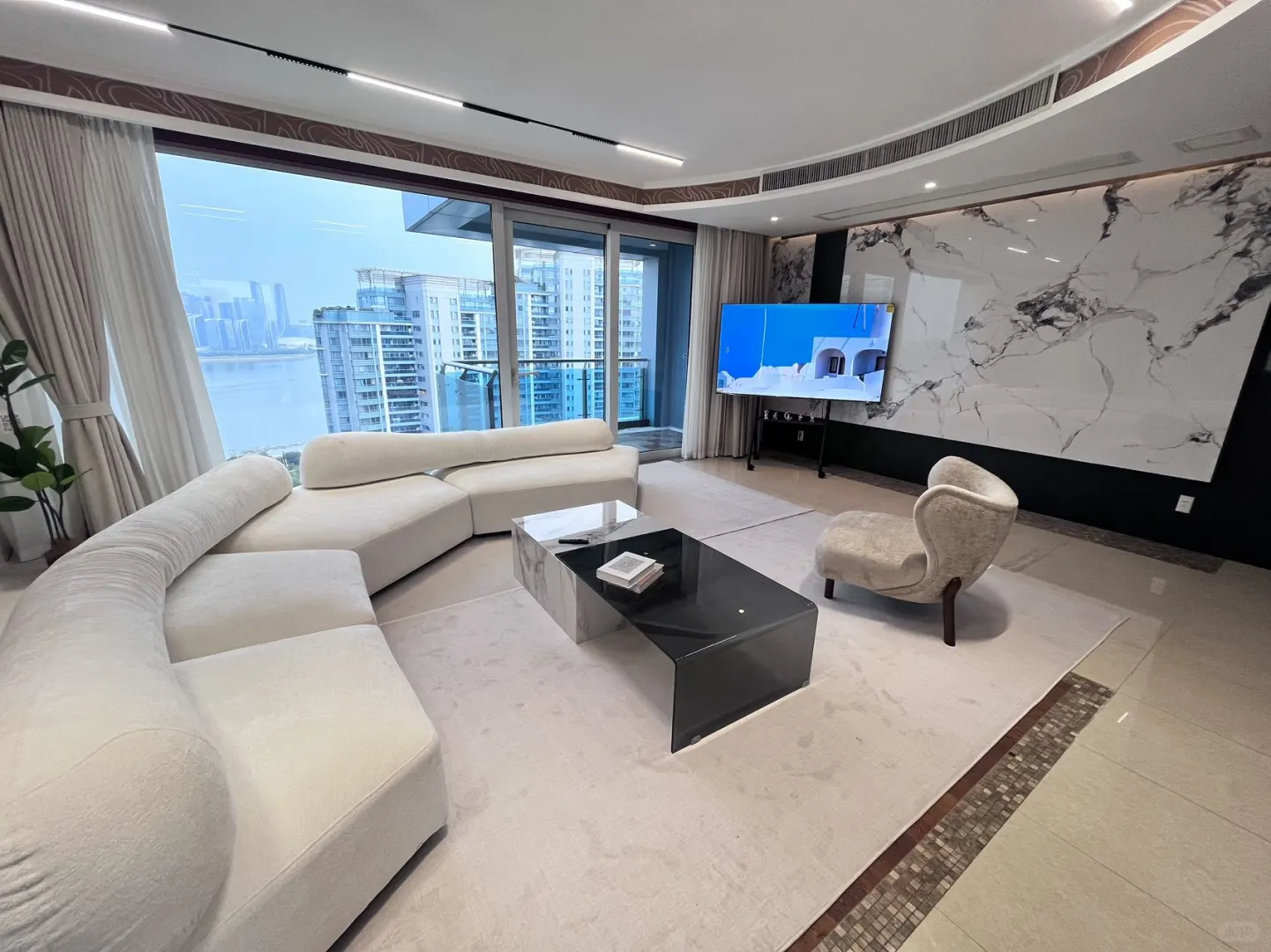 杭州十大豪宅 东方润园300方 四房一线江景