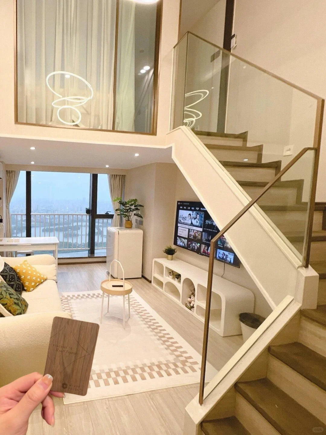 长沙📍113💰住四人！高空loft！