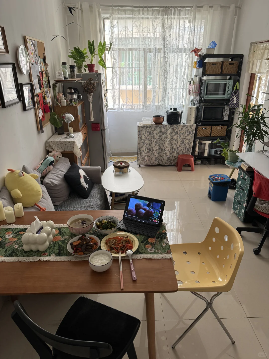 1400一房一厅，明亮的出租屋