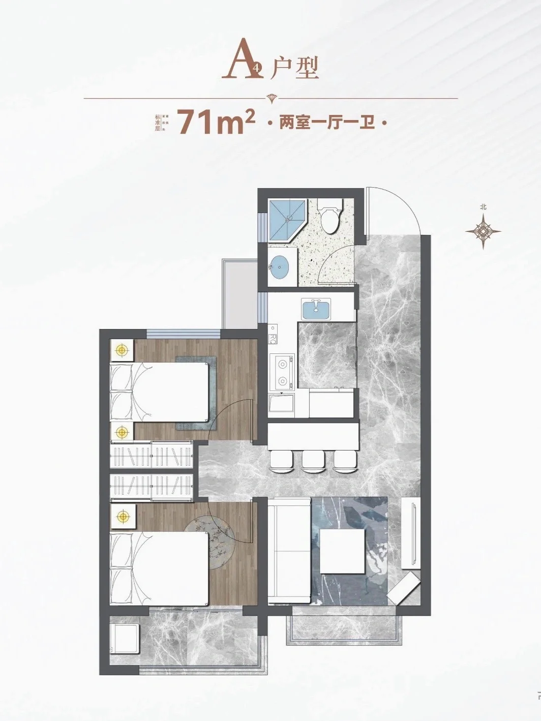 有适合你的户型吗？历下老城解放路，71-211平