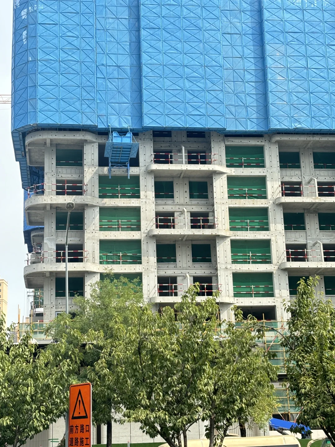 五代住宅施工进度这么快？