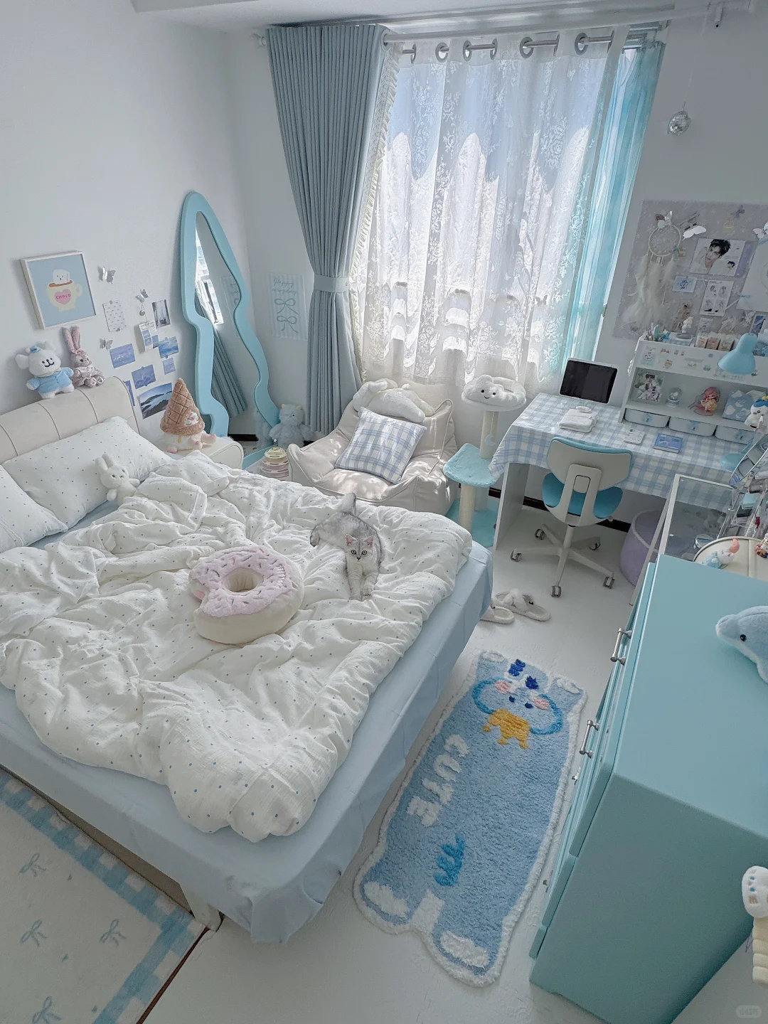 ˚‧º· infp的蓝色治愈系出租屋🫧