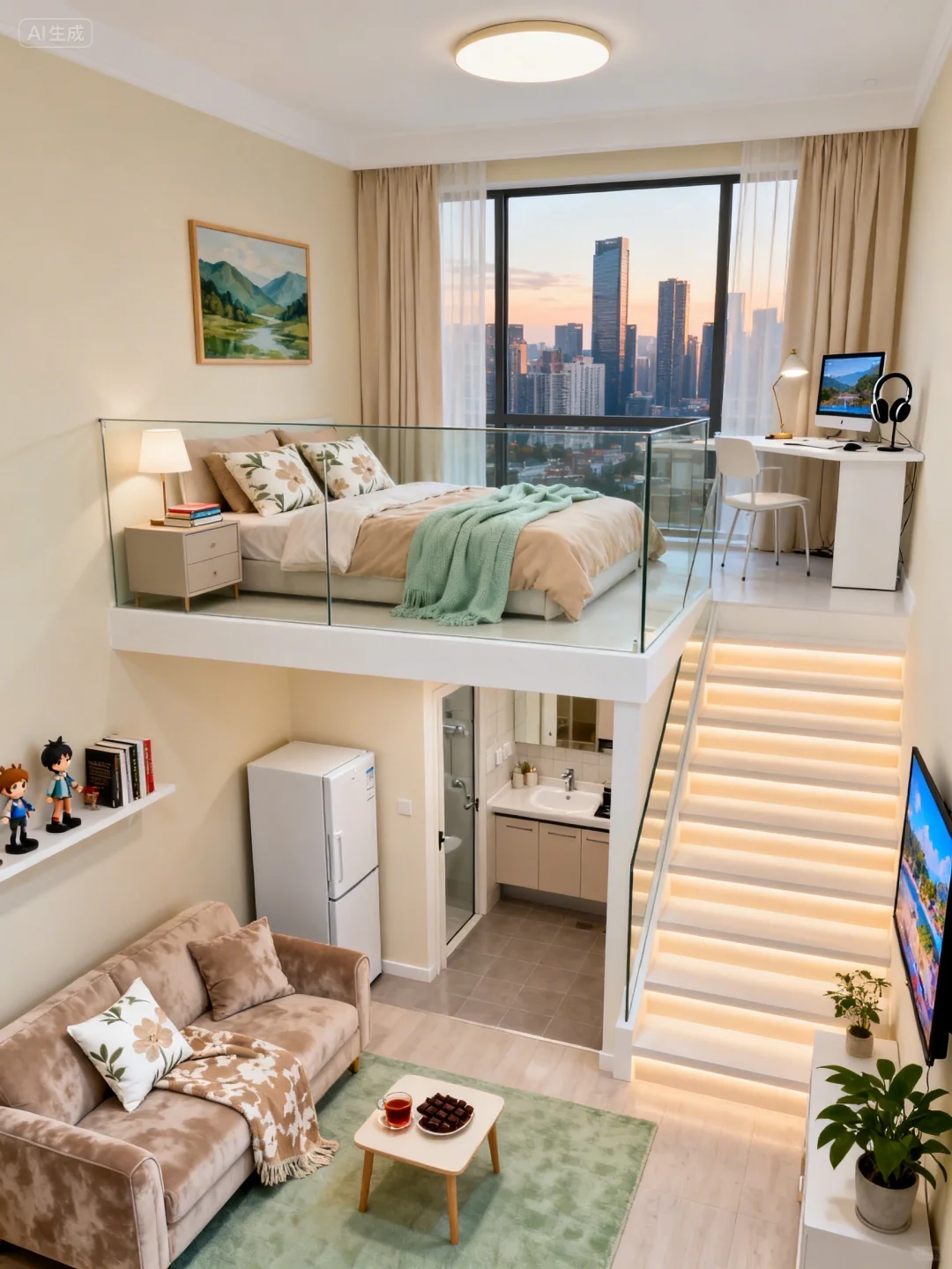 一个人的生活，你会喜欢哪一间作为你的小屋
