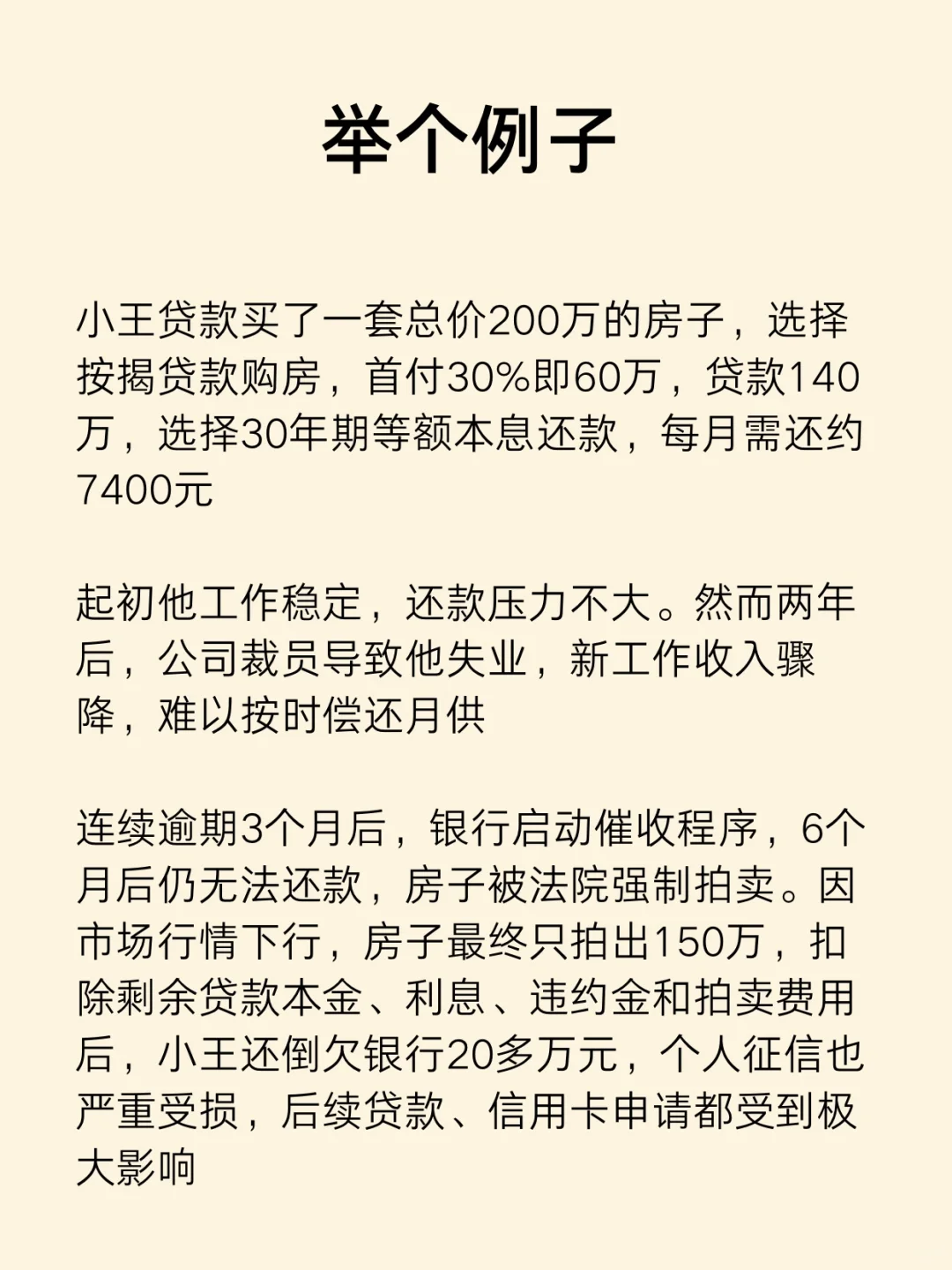 金融小知识：按揭