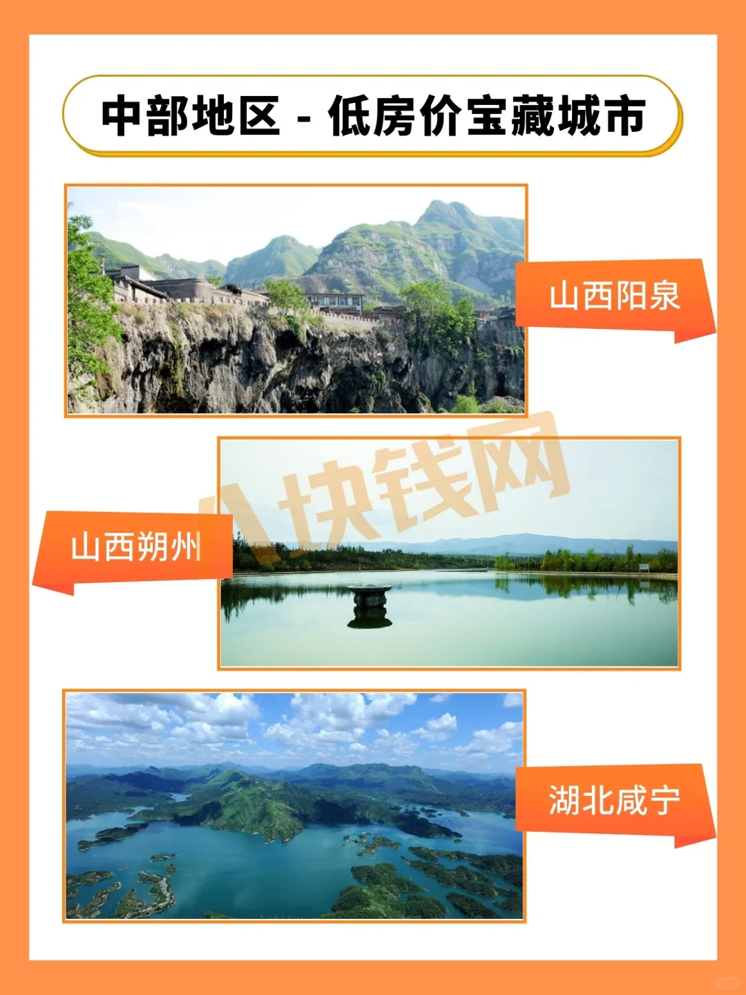 10万就能买房🏠的宝藏城市大推荐