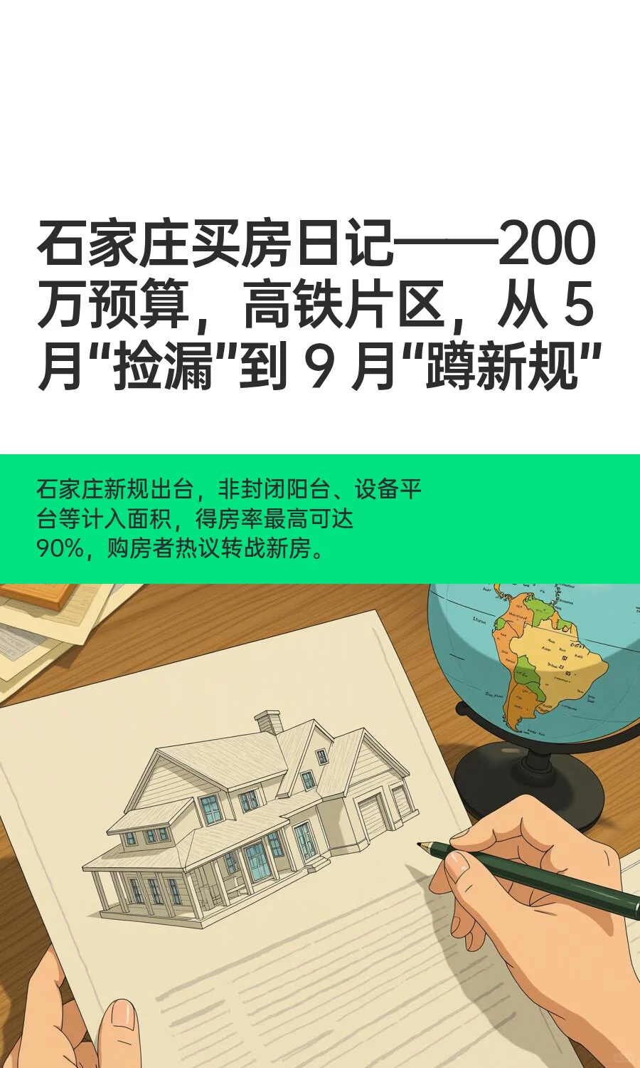 石家庄买房日记——200 万预算，高铁片区，