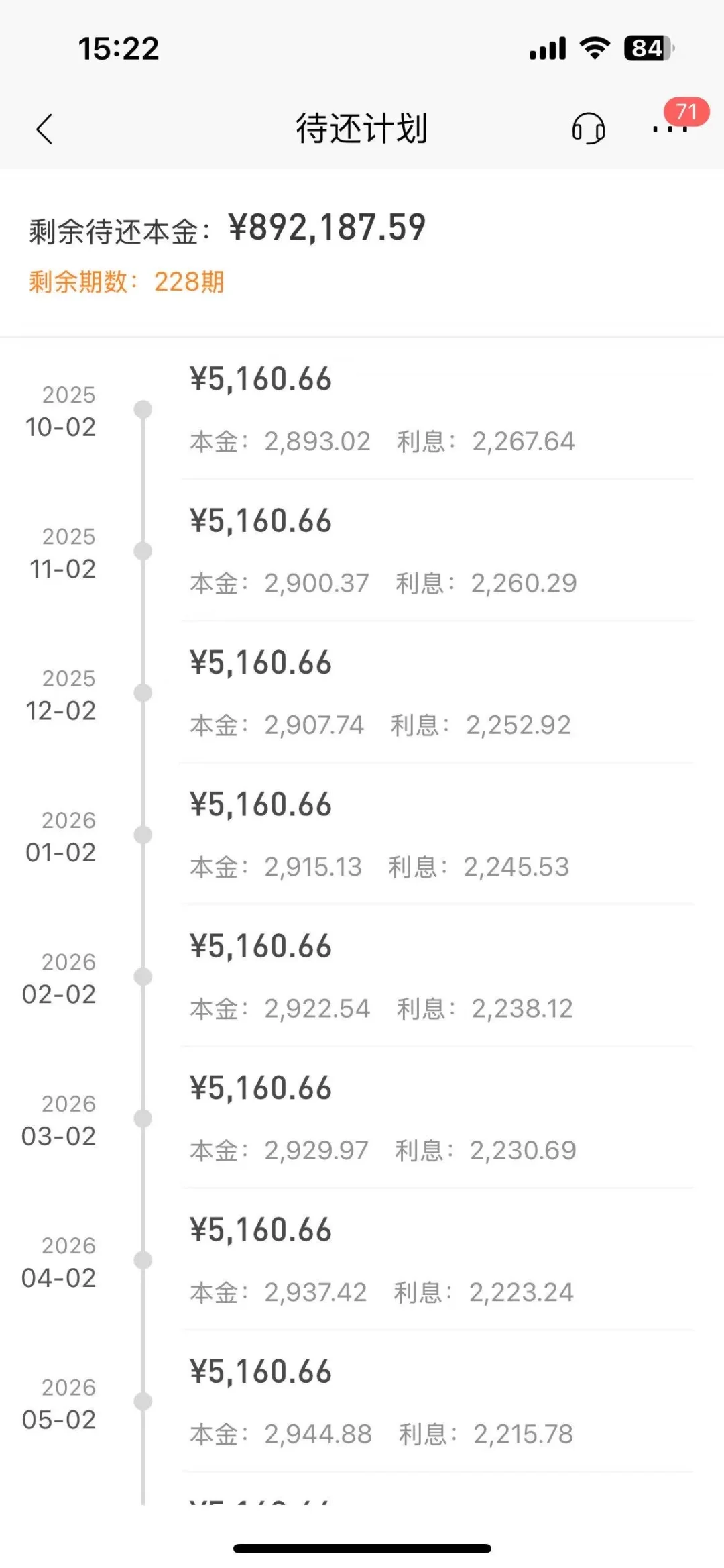 9月份攒钱还房贷记录