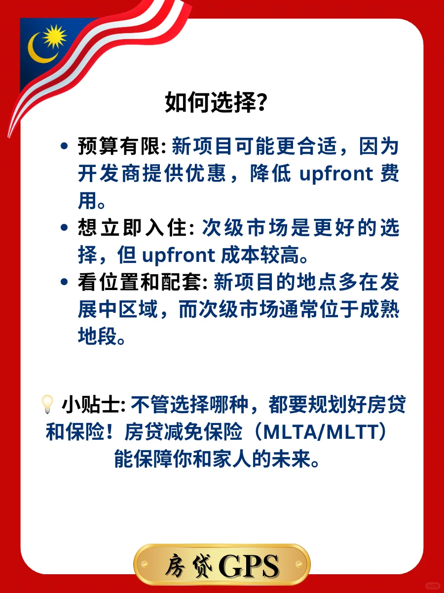 🏠 买一间RM50W 的房子需要准备什么？